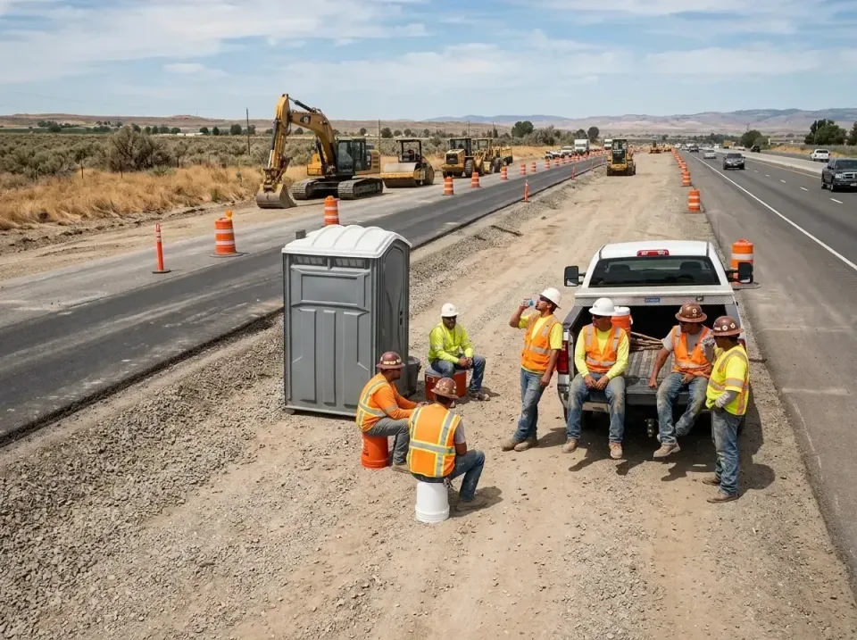 highway-road-construction-crew-007 — frequently asked questions, Porta Potty and Restroom Rentals in Montalvin Manor, CA